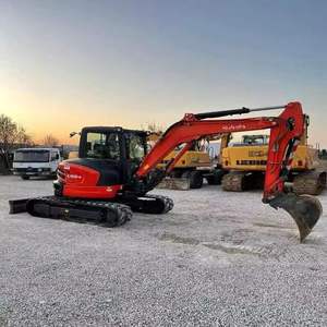 Miniexcavadora Kubota U48 Usada, de 3, 4 y 5 Toneladas, de Segunda Mano, Pequeña, con Cero Cola, para Granja, EPA - Product Image 6