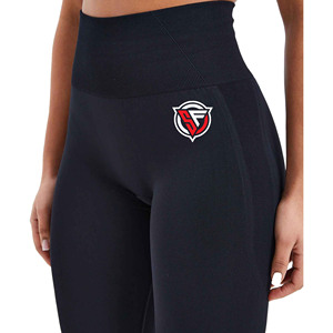 Women's Casual Mid-Waisted <b>Butt</b> <b>Lifting</b> Yoga <b>Leggings</b> Solid Full Length Breathable Quick Dry Stretchy Seamless Custom Logo - Product Image 3