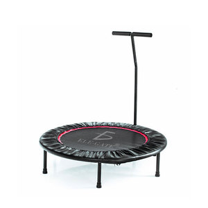Trampolín de Fitness para Interiores con Colchoneta de Salto Segura de PVC, Espuma, Acero, PU y PP - para Ejercicio al Aire Libre - Product Image 1