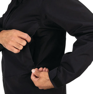 Chaqueta cortavientos de manga larga con cremallera y bolsillos con logotipo personalizado para hombre, diseño informal para pesca al aire libre, chaqueta de invierno de talla grande para primavera y verano - Product Image 2