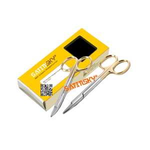 กรรไกรผ่าตัด TC super cut ปลายทู่ 14.5 ซม. สำหรับงานผ่าตัดขนาดเล็ก ผลิตจากเหล็กกล้าไร้สนิม AISI 420 จากแหล่งที่เชื่อถือได้ - Product Image 5