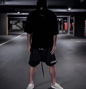 Pantalones Deportivos Personalizados para Hombre, de Felpa Francesa, 100% Algodón, Sólidos, Casuales, Transpirables, Ecológicos, de Cintura Alta, Bordados - Product Image 2