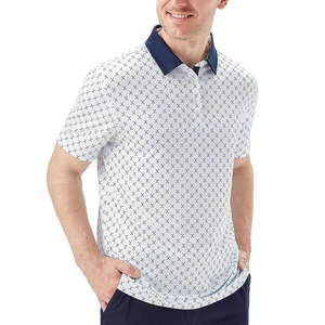 เสื้อยืดโปโลสำหรับผู้ชายดีไซน์ใหม่ลายโลโก้แบบแห้งสำหรับมืออาชีพ - Product Image 2