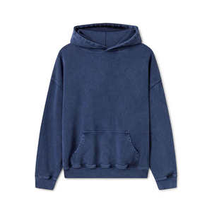 Sudadera con capucha de talla grande para hombre, sudadera de invierno con logotipo impreso bordado a la moda informal para gimnasio al aire libre - Product Image 6