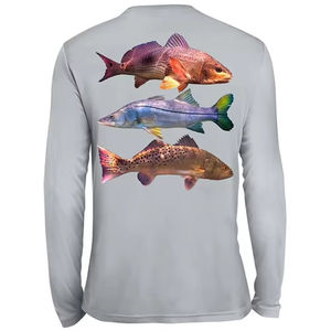 Chemises de pêche pour hommes, logo personnalisé, respirantes, absorbant l'humidité, confortables, pour hommes, OEM - Product Image 6