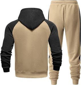 Venta caliente Casual Hombres Chándales Pullover Deportes Jogging Trajes Atléticos Invierno Cálido Chándales - Product Image 4