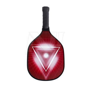 Raquette de pickleball NAMZA NI-1801 personnalisable de haute qualité, face en fibre de carbone thermoformée, bord en filet de nylon, 355g, 45cm, personnalisée - Product Image 6