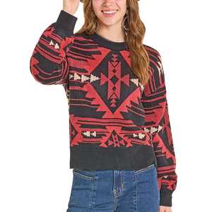 Nouveau sweat-shirt d'arrivée de sueur pour femmes avec logo personnalisé par sublimation dans un style différent sweats-shirts en coton personnalisés sans capuche - Product Image 4