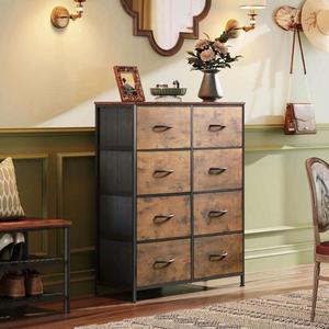 8 Drawer Dresser Fabric Storage Cabinet 80x30x98cm Bedroom Furniture Organizer Vietnam - Product Image 2