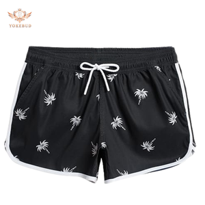 Short de bain pour femme 3.5 pouces Short de bain à séchage rapide Bas de bain extensible avec poches pour la natation, le surf et la plage de BD - Product Image 2