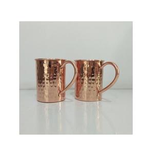 Tasse à café en cuivre fabricant de gros meilleur vendeur nouveau style de tasse à boire en cuivre martelé fait à la main prix d'usine en gros - Product Image 2