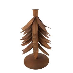 Lot de 3 bougeoirs en fer rustique, couleur rustique, bougeoir de taille Standard pour la décoration de la maison et la décoration de noël en vrac - Product Image 1