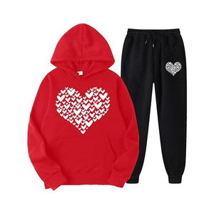 Venta caliente de invierno de talla grande para hombre, chándales con estampado de pantalla, logotipo personalizado, suministro directo de fábrica de alta calidad - Product Image 2