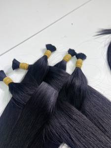 Precio de fábrica Extensión de cabello a granel sin enredos Extensión de cabello humano vietnamita virgen 100% de Nasa Hair - Product Image 4