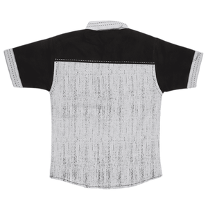 เสื้อเชิ้ตลำลองเด็กชาย Chase Value สำหรับเด็กอายุ 3-4 ปี รุ่น Wash N Wear สีดำ - Product Image 2
