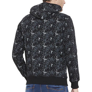 Sudadera con Capucha de Manga Larga para Hombre, la Mejor Oferta, Mezcla de Algodón, Negra, Multicolor, Personalizada, con la Mejor Cremallera - Product Image 5