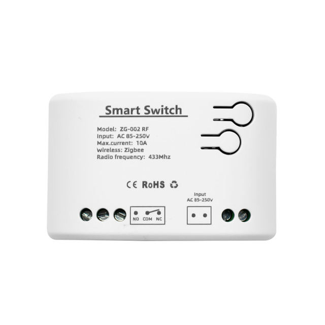 Zigbee Tuya Smart Switch Module 10A WiFi Wireless Relay, Voice & APP Remote Control for Smart Home