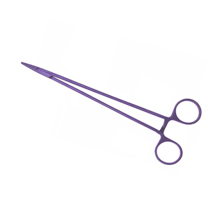 Fórceps de soporte de aguja Debakey profesional de 8 pulgadas, operación de sutura quirúrgica Manual, fórceps de acero metálico - Product Image 1