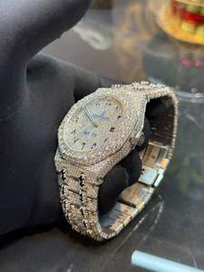 นาฬิกาเพชรสไตล์ฮิปฮอปสุดหรูจากโรงงาน - Product Image 2