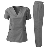 Uniformes de gommage d'allaitement personnalisés de haute qualité Ensembles de gommage d'infirmière de luxe Uniformes hospitaliers Ensembles d'uniformes de gommage tendance