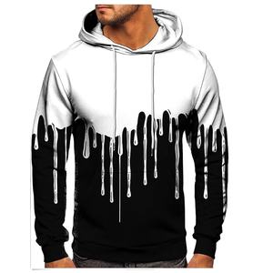 High Street Plus Size Transpirable Impreso 100% Algodón Casual Hombres Sudadera con capucha Conjuntos de Pakistán - Product Image 1