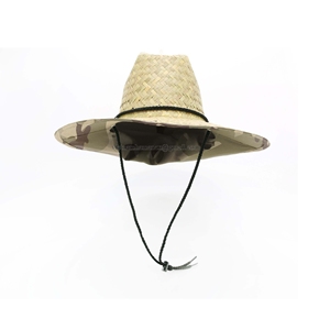 Việt Nam giá Tốt Việt Nam cao bồi theo phong cách mũ rơm màu nâu với một thuận tiện trở lại dù để che nắng mô hình ha277 - Product Image 1