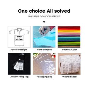 Vêtements d'été pour hommes 2025 – Chemises décontractées en coton tricoté uni, élégantes et de haute qualité, avec logo brodé personnalisé - Product Image 6