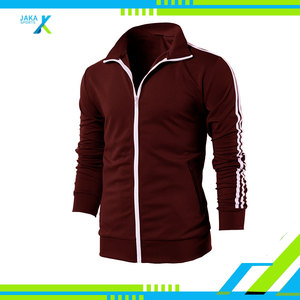 Chaqueta Deportiva de Punto para Hombre, Estilo Informal, Ajustada, Estampada, 100% Algodón, Secado Rápido, Ligera, con Cierre y Manga Larga - Product Image 4