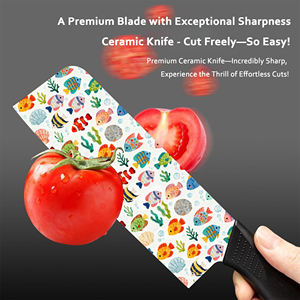 ชุดมีดครัวระดับพรีเมียม 3 ชิ้น ใบมีดเซรามิก ด้ามพลาสติก คุณภาพสูง ใช้กับเครื่องล้างจานได้ เหมาะสำหรับปิ้งย่างและกิจกรรมกลางแจ้ง ลดราคาพิเศษ - Product Image 3