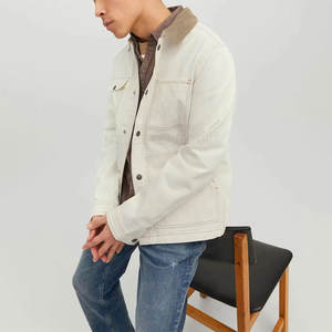 Services OEM, veste en jean pour homme de haute qualité, design personnalisé, nouvelle collection, fabriquée au Pakistan - Product Image 6