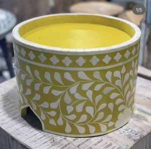 Support à gâteau en incrustation d'os de qualité supérieure, fait à la main, piédestal de service élégant, support rond pour desserts pour boulangerie, hôtel et événements - Product Image 6