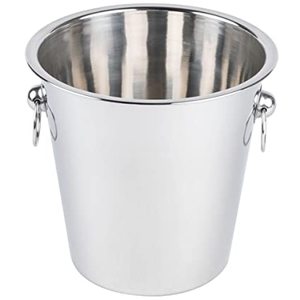 Cubo de hielo de acero inoxidable pulido de 2,8 l y cubitos de hielo de acero inoxidable - Product Image 3