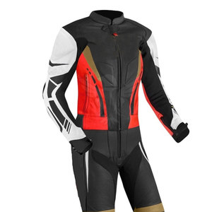 Traje de Motocicleta de Seguridad de Estilo Avanzado para Hombres, Pilotos Profesionales, Hecho en Pakistán - Product Image 4