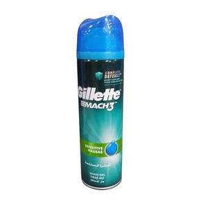 Gel de rasage pour peaux extra sensibles-Gillette Mach3 Sensitive Shave Gel - Product Image 4