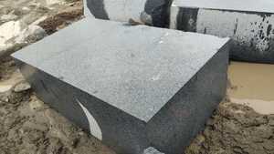 Bloc de granit gris indien pour salle à manger moderne parc salon cuisine salle de bain vanité hauts comptoirs toute pierre naturelle - Product Image 2