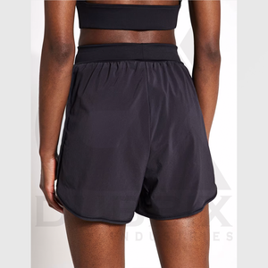 Short de sport pour femme Short d'entraînement pour femme 100% Polyester Logo personnalisable autocollant couleur motif Design Short pour femme - Product Image 2