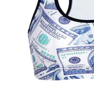 Soutien-gorge de sport respirant de haute qualité pour femmes meilleurs ensembles d'impression de Yoga de gymnastique pour adultes grande taille OEM ODM vente en gros nouveauté - Product Image 4