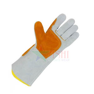 Gants de soudage en cuir de vachette de haute qualité, antidérapants, résistants à la chaleur, pour usage extérieur, personnalisables, fabriqués au Pakistan, vente en gros - Product Image 2