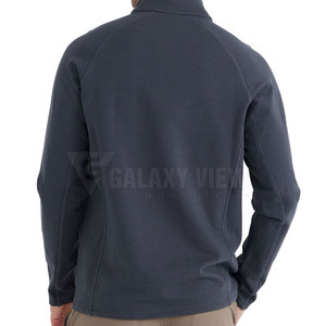 Camiseta con Cierre de Cremallera para Hombre, Manga Larga, Ligera, Ajuste Atlético, Ropa Casual - Product Image 2