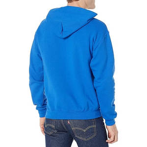 Sweats à capuche de haute qualité à vendre hommes poids léger nef bleu couleur pull lourd poche kangourou pull à capuche sweat - Product Image 5