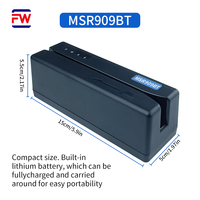 Pembaca Kartu Magnetik BT 3-track Mendukung Sistem Android dan Windows MSR909BT Blue Tooth