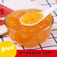 Pabrik Makanan Produsen Selai Nanas Konsentrat Puree Buah untuk Bahan Toko Dessert Dengan Bubur Buah Asli