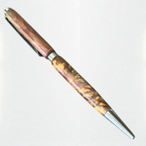 Amethyst Collection 0.7mm Stabilized Wood Twist Ballpoint <b>Pen</b> Luxury Gift for Business, <b>Wedding</b> Business Gift Handmade - Product Image 4