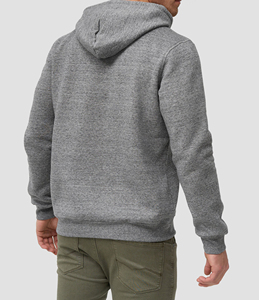 French Terry Acid Washed Men's Hoodies Coton Surdimensionné Streetwear Impression Numérique Brodé Hommes Hoodies Service OEM - Product Image 4