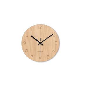 Reloj de Pared de Madera de Diseño de Lujo, Decoración de Pared de Madera, Reloj de Madera de Color Claro y Estilo Vintage de Londres, Artesanía para la Mejor Venta - Product Image 2