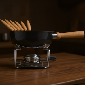 Ensemble de fondue au fromage Silit 9 pièces, kit d'outils de cuisine haut de gamme - Product Image 3