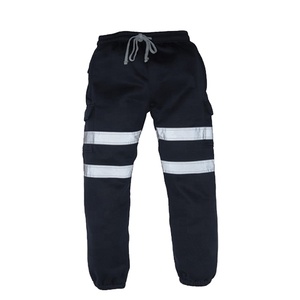Pantalones de trabajo de seguridad con múltiples bolsillos para hombre, ropa de trabajo reflectante, hi vis - Product Image 1