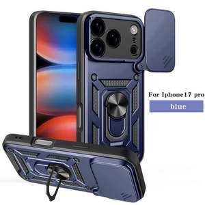iPhone 18 Pro 2026, iPhone 17 Pro 2025 แท่นวางแม่เหล็กแบบหนาพร้อมฝาปิดเลื่อนปิดกล้อง - Product Image 1