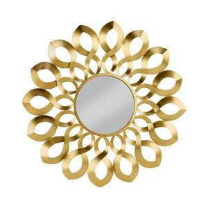 Hot Selling Metal Gold Plated Round Wall <b>Mirror</b> for Home Decor and Office Decor l Handcrafted for Bathroom Use High Quality 2025 - Product Image 1