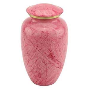 Urne de crémation bleue de qualité supérieure adultes fournitures funéraires cendres urnes en métal à la main urnes de crémation humaine conception croisée - Product Image 6